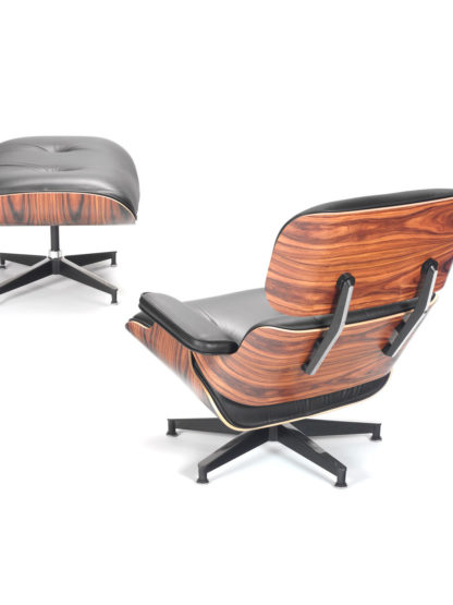Poltrona e Puff Charles Eames - Tecido Sintético - Image 3