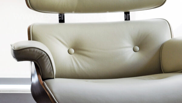 Poltrona e Puff Charles Eames - Tecido Sintético - Image 7