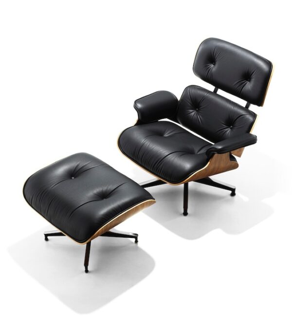 Poltrona e Puff Charles Eames - Couro Legítimo - Image 23