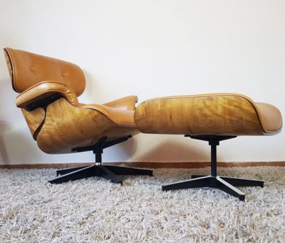 Poltrona e Puff Charles Eames - Tecido Sintético - Image 12