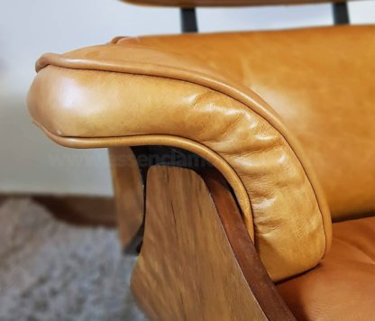 Poltrona e Puff Charles Eames - Tecido Sintético - Image 11